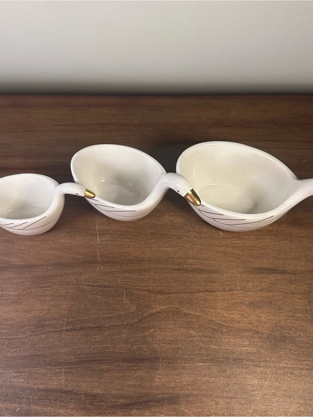 Anthropologie Gaggle Of Geese Nesting Measuring Cups Set of 3